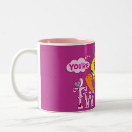 Taza Bicolor Eres un Tweet