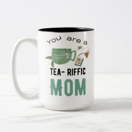 Taza Bicolor Eres una madre teariffica