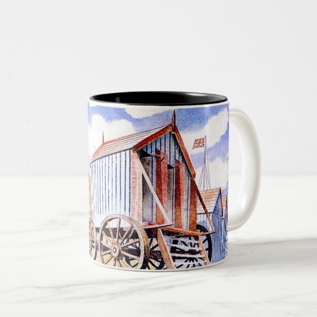 Taza Bicolor Eric Ravilious - Adelburgh (Anverso derecho)