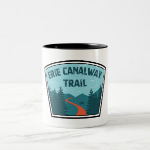 Taza Bicolor Erie Canalway Trail