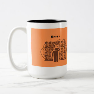 Taza Bicolor Error del sistema: café no encontrado
