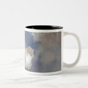 Taza Bicolor Erupción del volcán 2 de Sarychev
