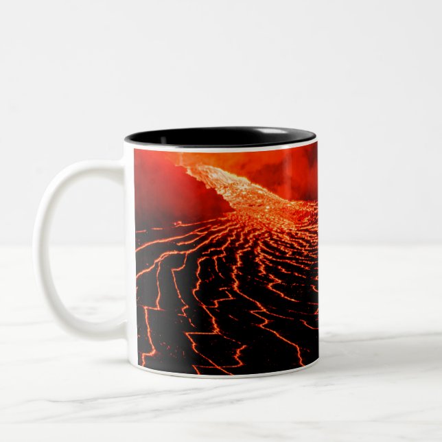 Taza Bicolor erupción volcánica (Izquierda)