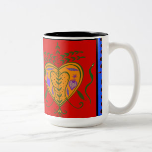 Taza Bicolor Erzulie Love Spirit Spell