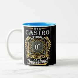 Taza Bicolor Es algo de Castro que no podrías entender