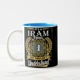 Taza Bicolor Es algo de Iram que no puedes entender