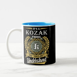 Taza Bicolor Es algo Kozak que no se puede entender
