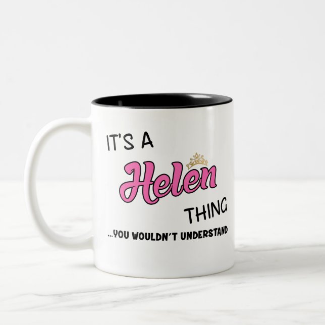 Taza Bicolor Es algo que Helen no entenderías (Izquierda)