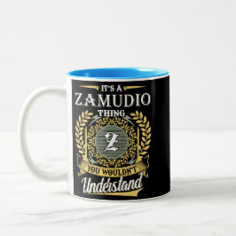 Taza Bicolor Es algo Zamudio que no se puede entender