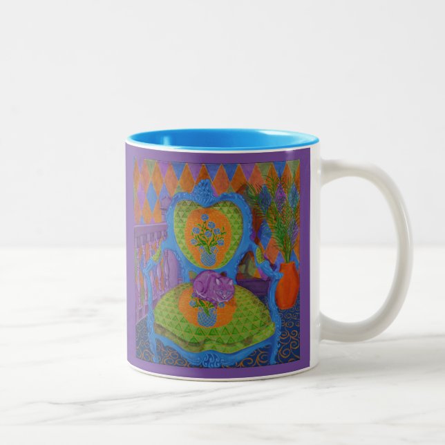 Taza Bicolor Es bueno ser Reina Mug (Derecha)
