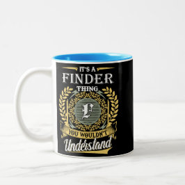 Taza Bicolor Es Cosa De Finder Que No Podrías Entender