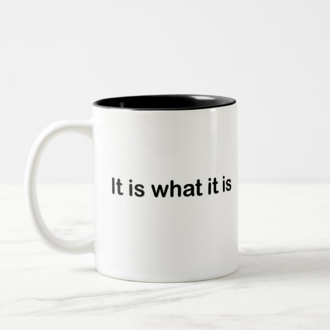Taza Bicolor Es cuáles es - básico (Izquierda)