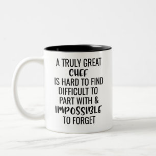 Taza Bicolor Es Difícil Encontrar Difícil A Un Chef Realmente G