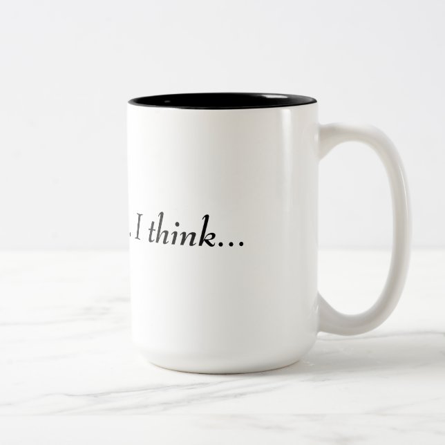 Taza Bicolor ¿Es ese café? (Derecha)