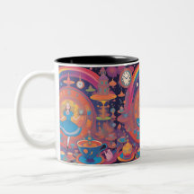Es hora del té Alice Mugs
