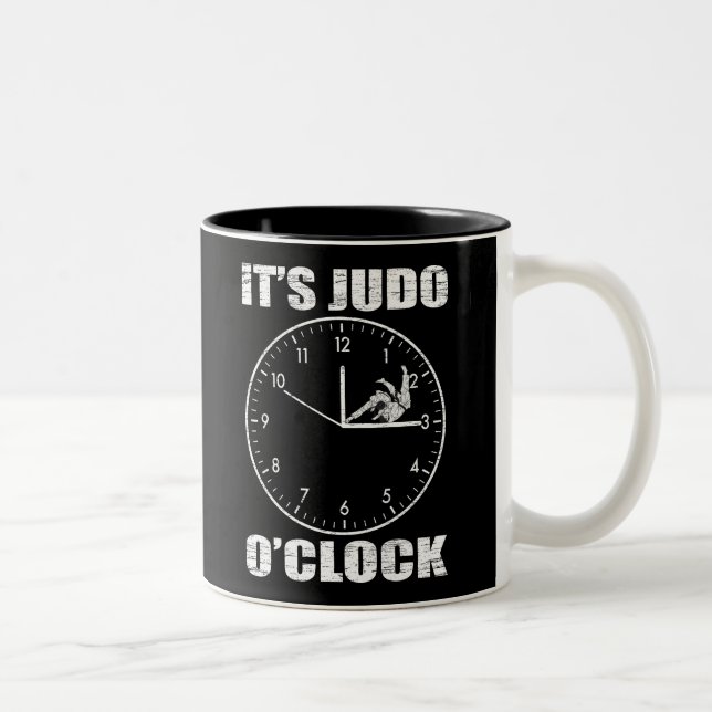 Taza Bicolor Es Judo O'clock (Derecha)