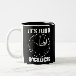 Taza Bicolor Es Judo O'clock