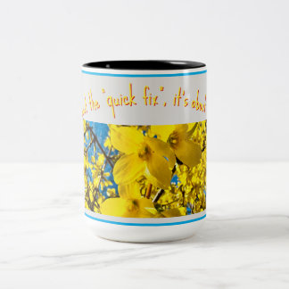 Taza Bicolor Es sobre el viaje, Mug