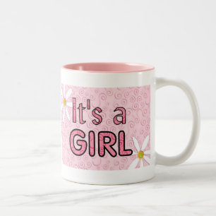 Taza Bicolor Es un chica