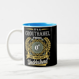 Taza Bicolor Es una cosa de Crouthamel que no podrías entender