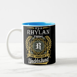 Taza Bicolor Es una cosa de rilán que no puedes entender