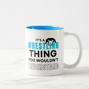 Taza Bicolor Es una lucha libre que no entenderías
