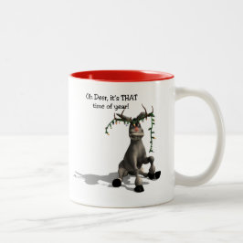 Taza Bicolor Esa Época Del Año Mug De Dos Tonos