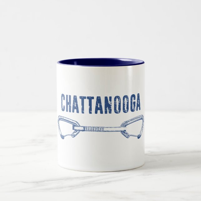 Taza Bicolor Escalada rápida de Chattanooga (Centro)