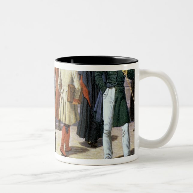 Taza Bicolor Escena de la calle en Estocolmo (Derecha)