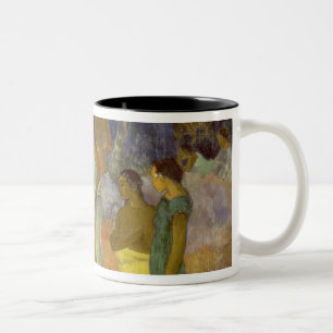 Taza Bicolor Escena de Paul Gauguin el   a partir de la vida de