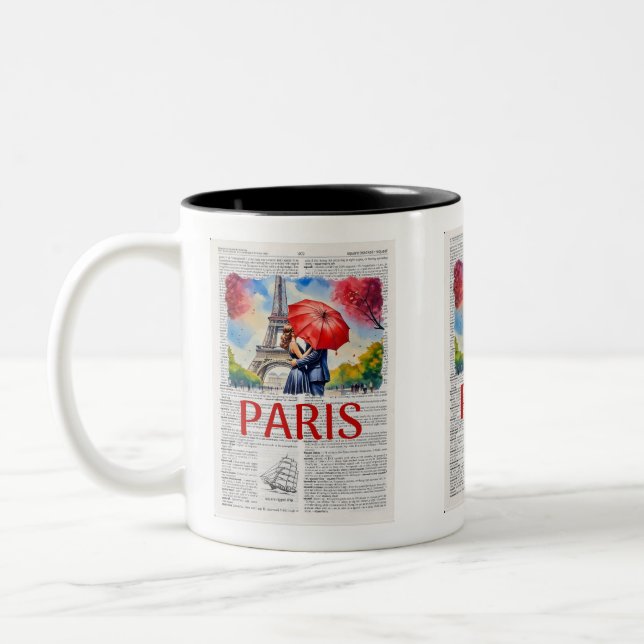Taza Bicolor ESCENA PARÍS - París de verano (Izquierda)