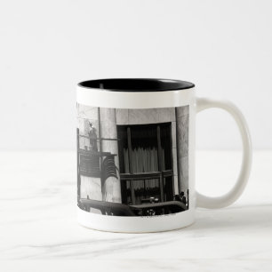 Taza Bicolor Escena urbana en los E.E.U.U.