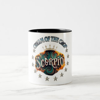 Taza Bicolor Escorpio coronario