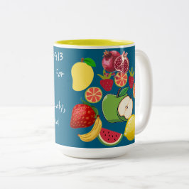 Taza Bicolor Escritura