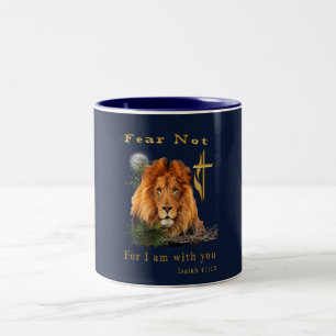 Taza Bicolor Escritura de canciones cristianas