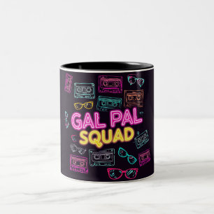 Taza Bicolor Escuadrón retro Gal Pal