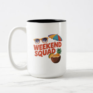 Taza Bicolor Escuadrón semanal
