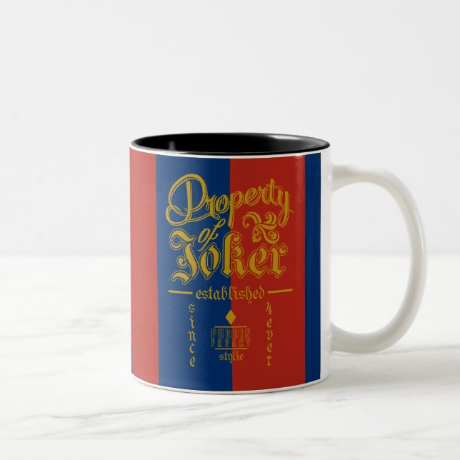 Taza Bicolor Escuadrón suicida | Puddin Freaky (Derecha)