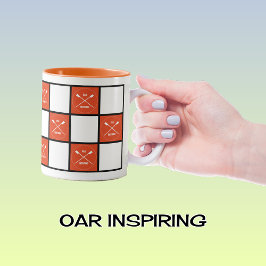 Taza Bicolor Escuadrones de naranja inspiradores de oro