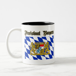 Taza Bicolor Escudo bávaro de armas