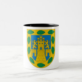 Taza Bicolor Escudo de armas de la Ciudad de México