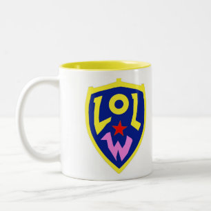 Taza Bicolor Escudo del gusto