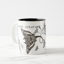 Escuela de la VIDA del OCÉANO del manta-rayo