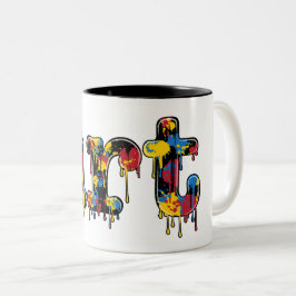 Taza Bicolor Escuela de pintura y profesores de arte