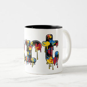 Taza Bicolor Escuela de pintura y profesores de arte