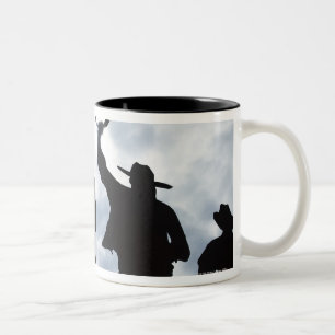 Taza Bicolor esculpa que las recepciones usted para esquivar la