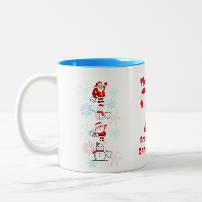 Taza Bicolor Ese pedo huele como canes de golosinas (Izquierda)