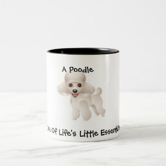 Taza Bicolor Esencial del caniche
