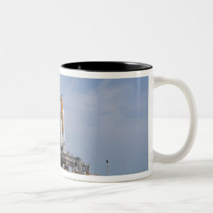 Taza Bicolor Esfuerzo del transbordador espacial en la
