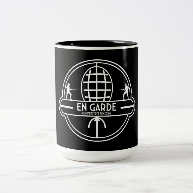 Taza Bicolor Esgrima de espadas competitiva (Centro)